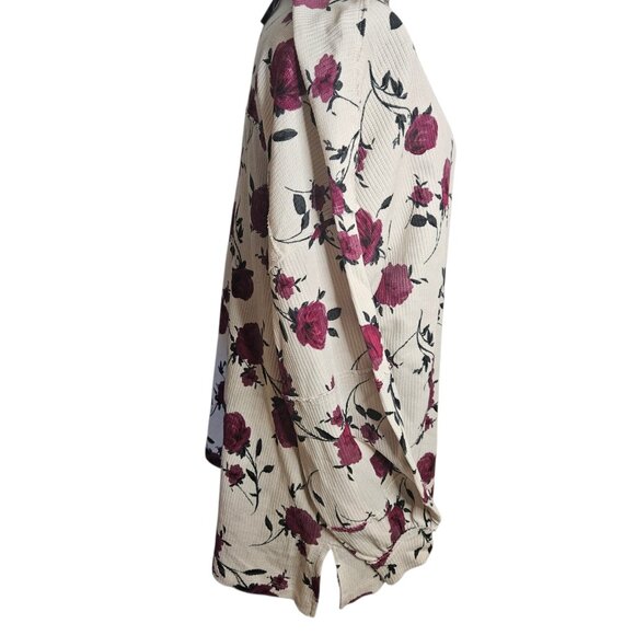 NWT Torrid Drop Shoulder Ribbed Longsleeve 0X - Picture 4 of 8